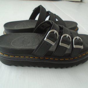 Dr. Martens Blaire Hydro Sandals Women's Size 9 Black